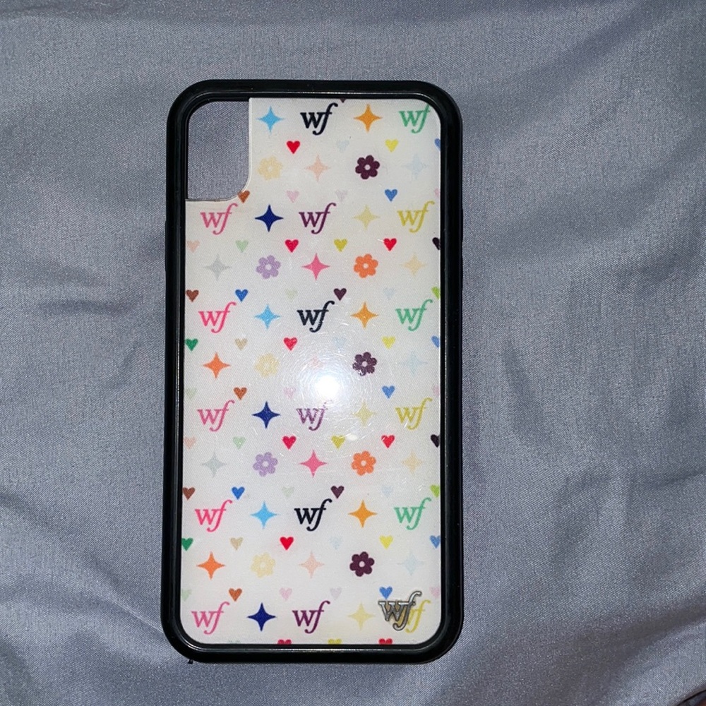 wildflower phone case in good condition for iphone xr